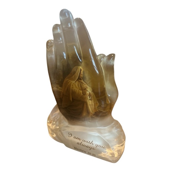 The Bradford Exchange “In Gods Hands” Sculpture - Picture 3 of 5